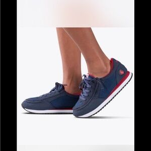 Billy joggers adaptive Navy and Red‎ Sneakers